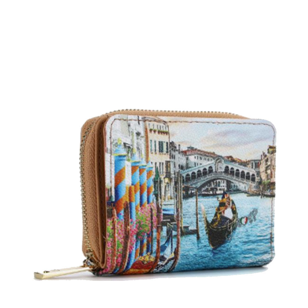 Portafoglio Donna Piccolo Y NOT YES-562 Stampa Dream in Venice