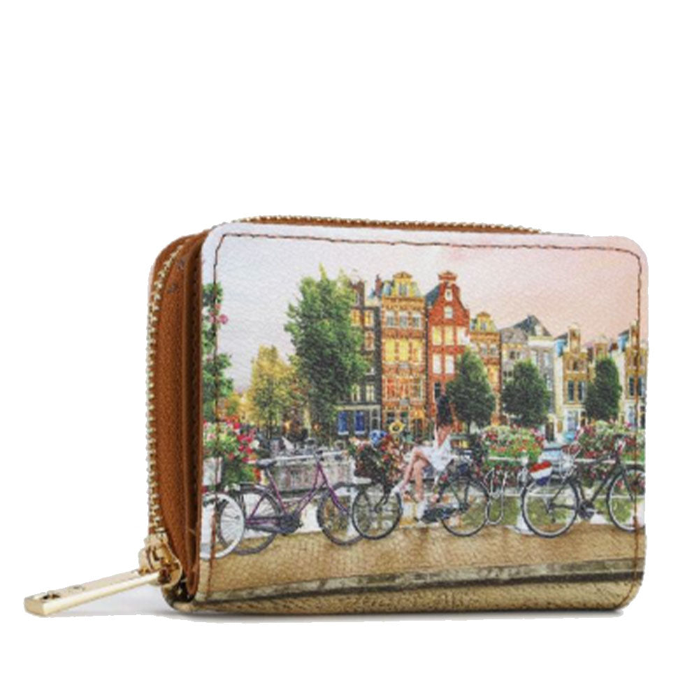 Portafoglio Donna Piccolo Y NOT YES-562 Stampa Flower River