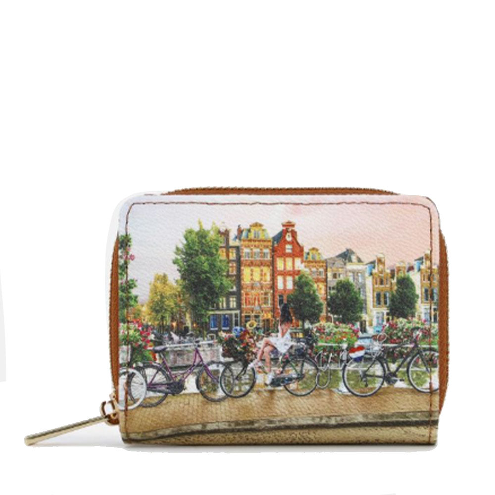 Portafoglio Donna Piccolo Y NOT YES-562 Stampa Flower River