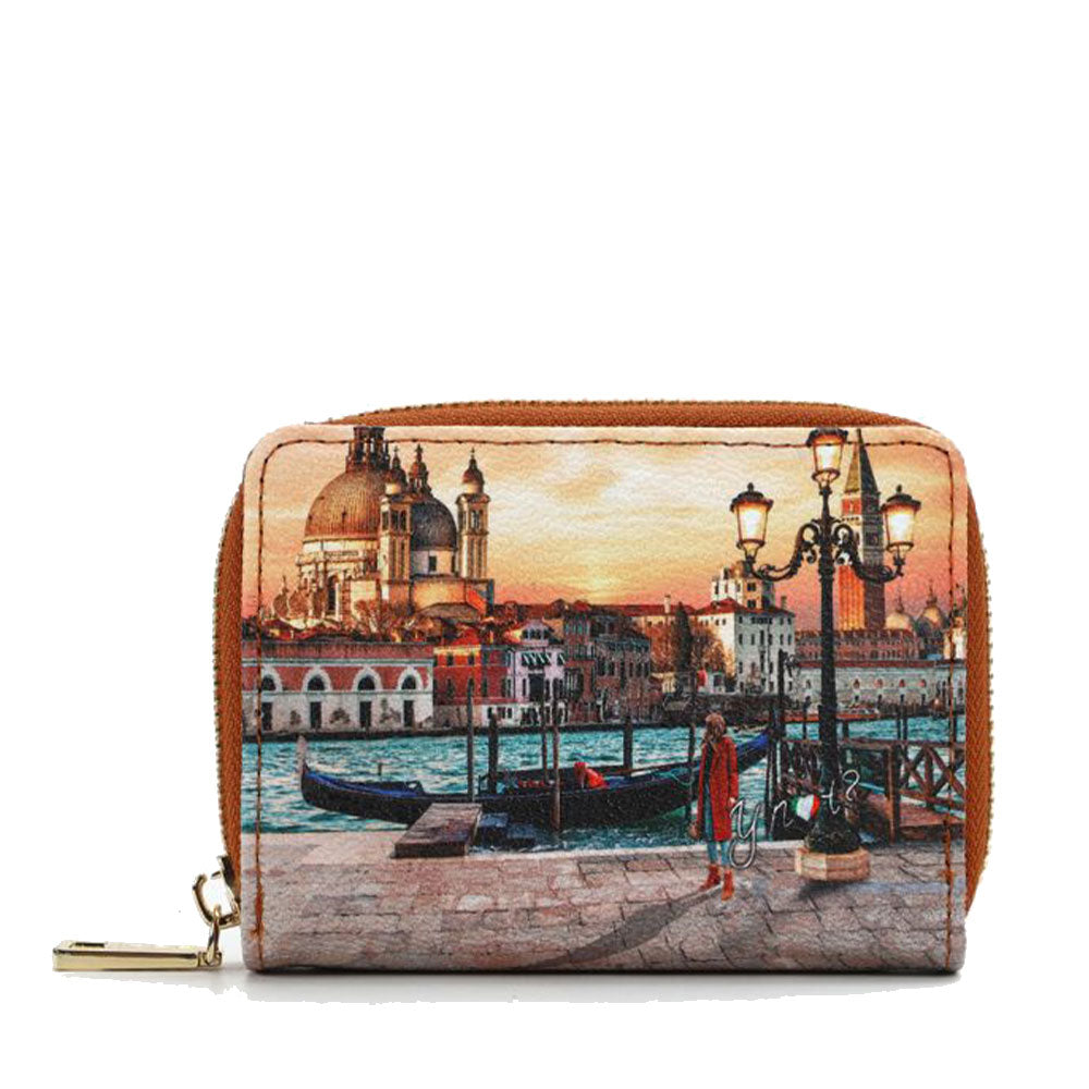 Portafoglio Donna Piccolo Y NOT YES-562 Stampa Venice Sunset