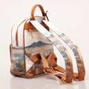 Y NOT YES-578 Damen Rucksack mit Zitronenbaum-Print