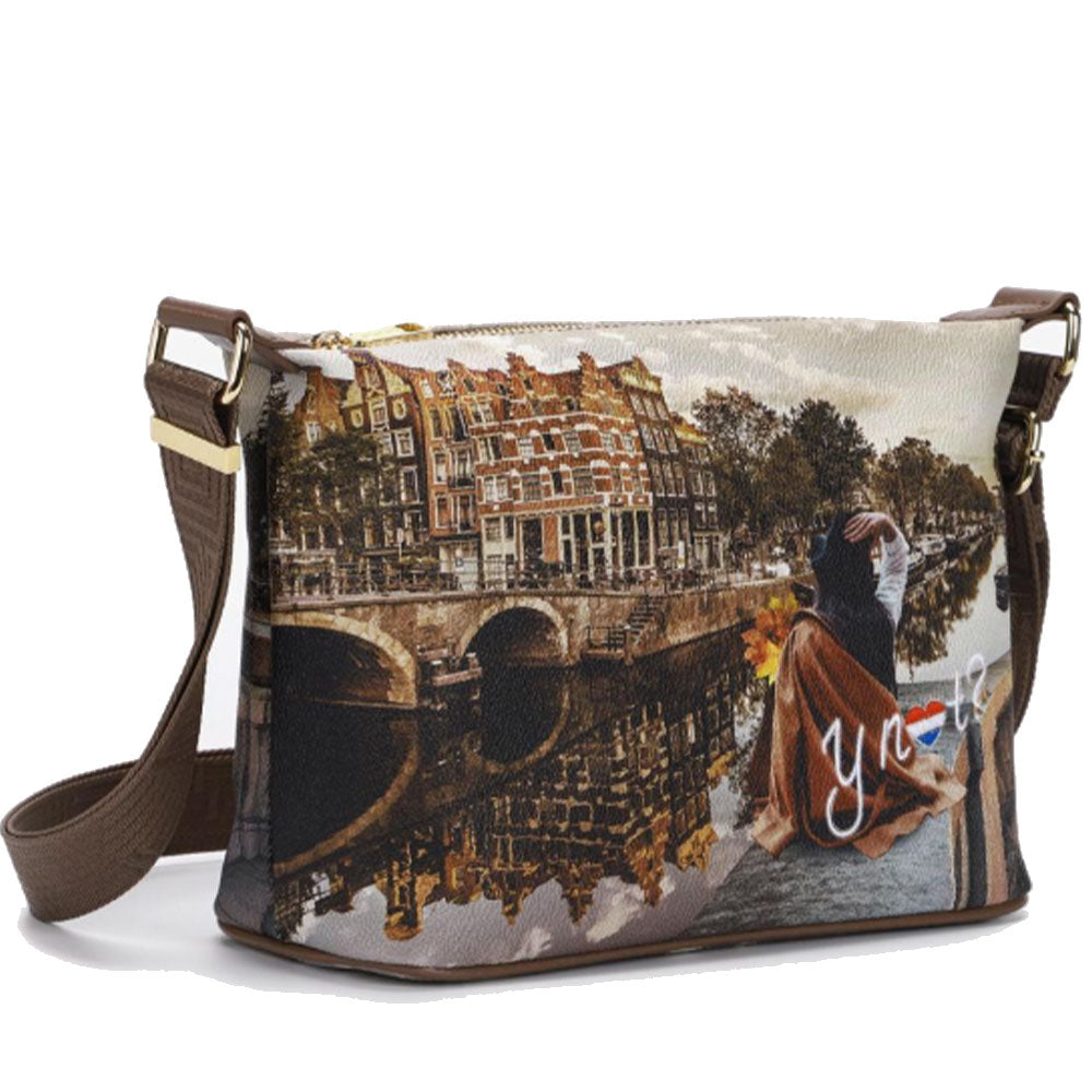 Borsa Donna Hobo  Y NOT a Tracolla YES-592 Autumn in Holland