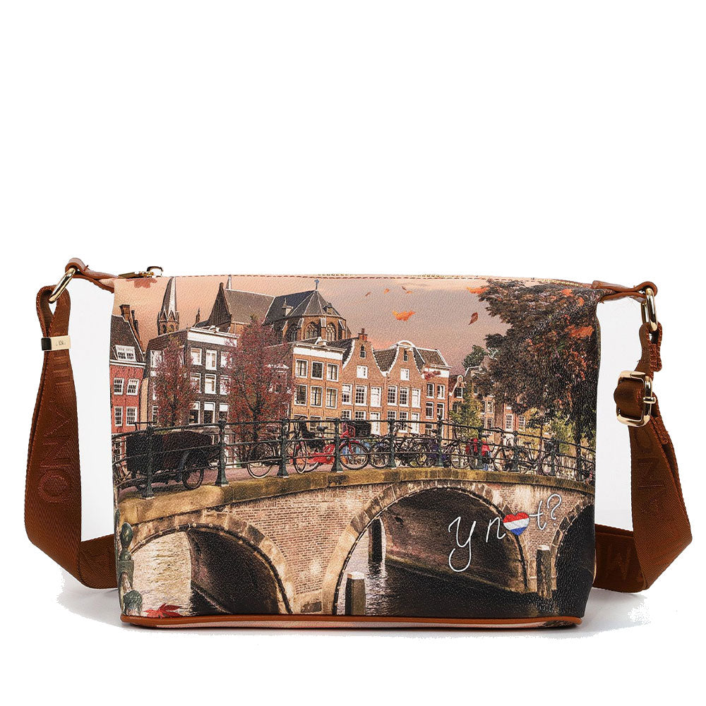 Borsa Donna Hobo  Y NOT a Tracolla YES-592 Autumn River