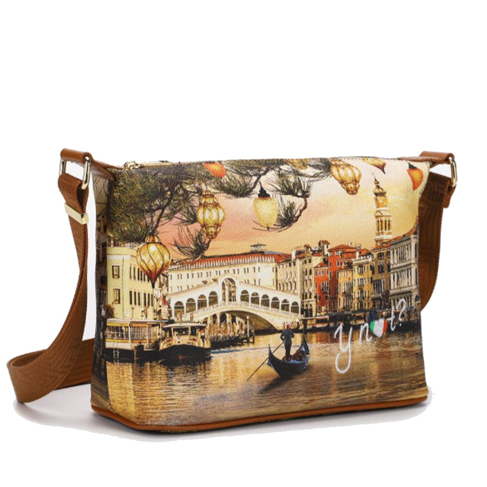 Borsa Donna Hobo  Y NOT a Tracolla YES-592 Christmas Venice