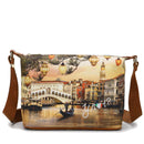 Y NOT Damen Hobo Schultertasche YES-592 Christmas Venice