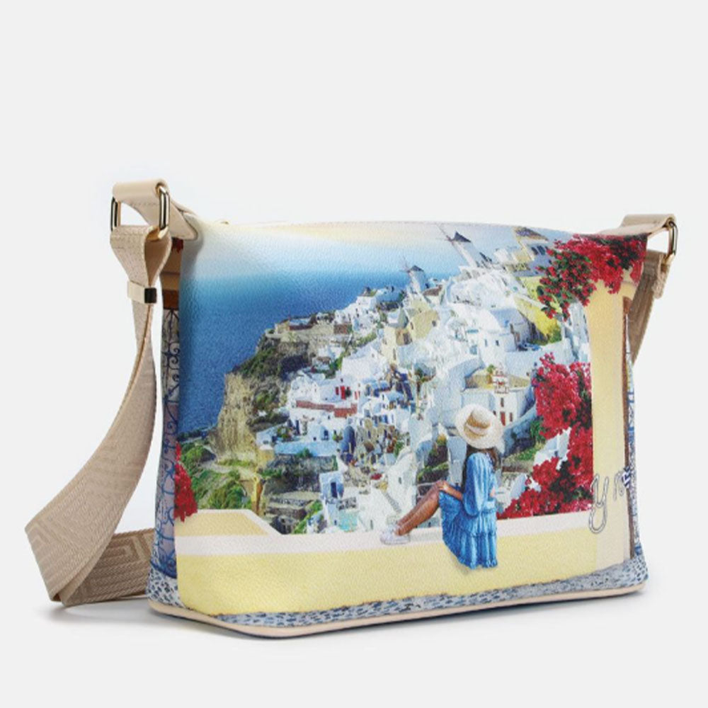 Borsa Donna Hobo Y NOT a Tracolla YES-592 Greek Summer