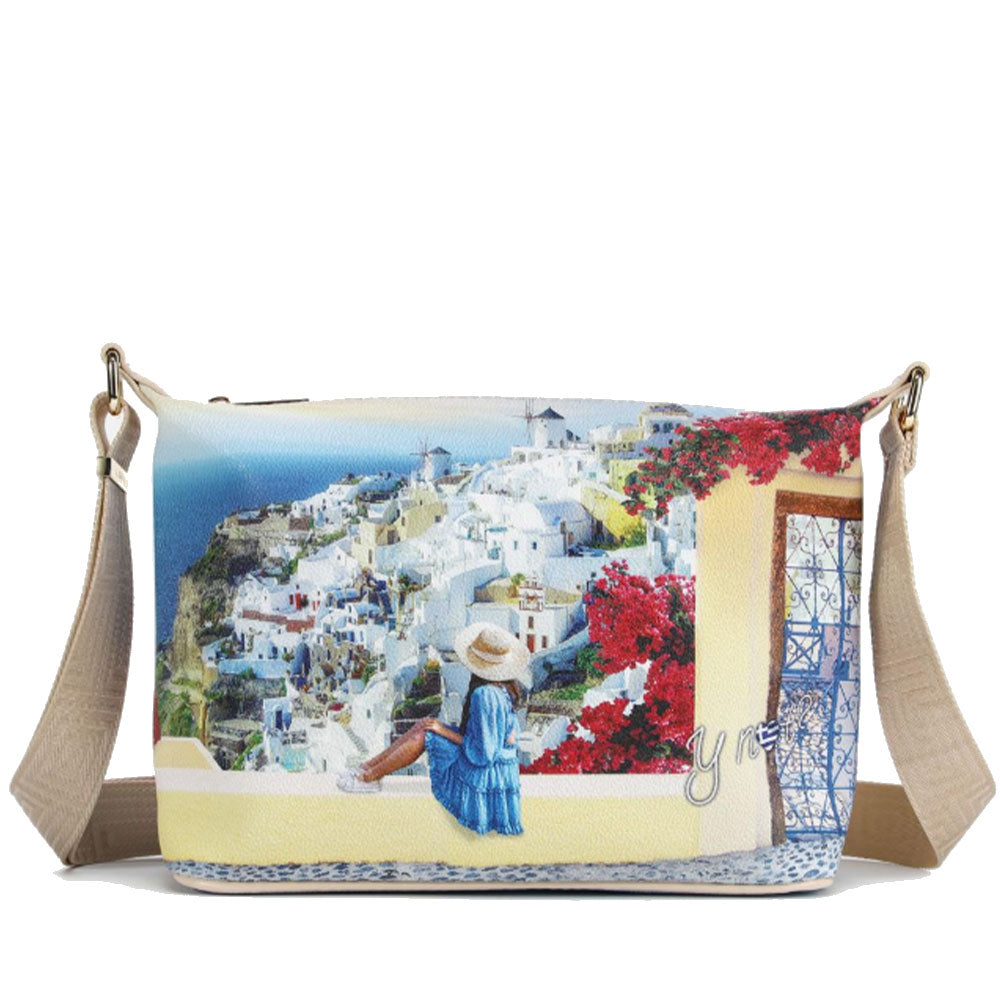 Borsa Donna Hobo Y NOT a Tracolla YES-592 Greek Summer