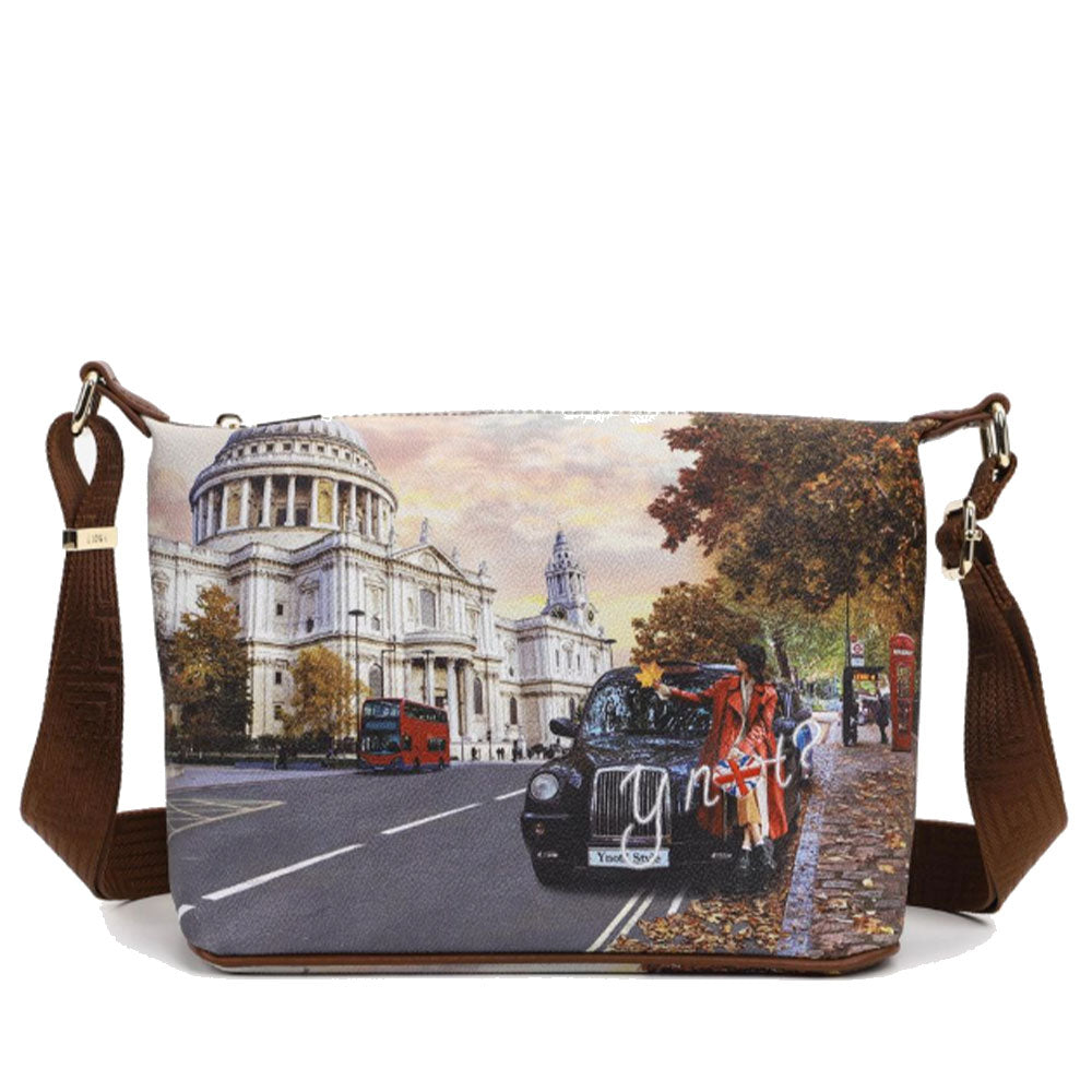 Borsa Donna Hobo  Y NOT a Tracolla YES-592 London Tourist