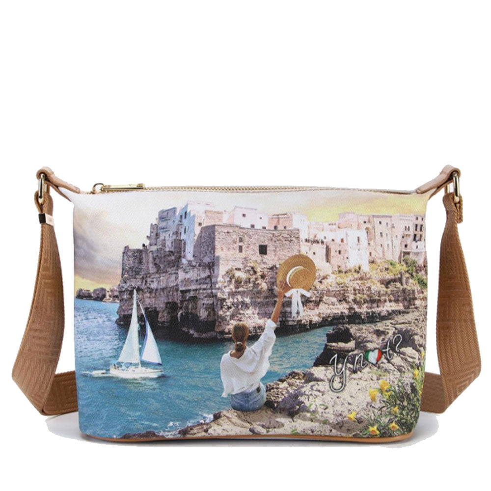 Borsa Donna Hobo  Y NOT a Tracolla YES-592 Polignano Coast