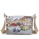 Borsa Donna Hobo  Y NOT a Tracolla YES-592 Vacanza Romana