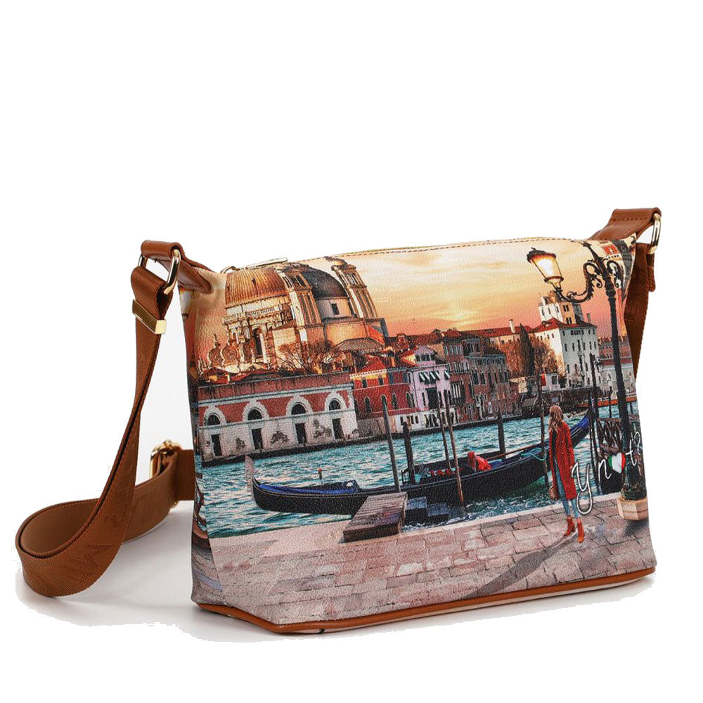 Borsa Donna Hobo  Y NOT a Tracolla YES-592 Venice Sunset