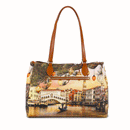 Borsa Donna a Spalla Y NOT Stampa Christmas Venice - YES-594