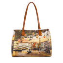 Borsa Donna a Spalla Y NOT Stampa Christmas Venice - YES-594