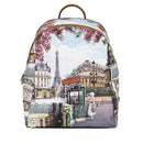 Zaino Donna Y NOT con Due Scomparti YES-601 Stampa Emily in Paris