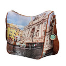 Borsa Donna Y NOT Hobo Large a Tracolla YES-606 Rainbow Rome