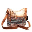 Y NOT Damen Hobo Große Umhängetasche YES-606 Venice Sunset