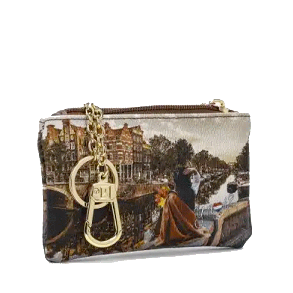 Portachiavi Donna a Bustina Y NOT Stampa Autumn in Holland - YES-307