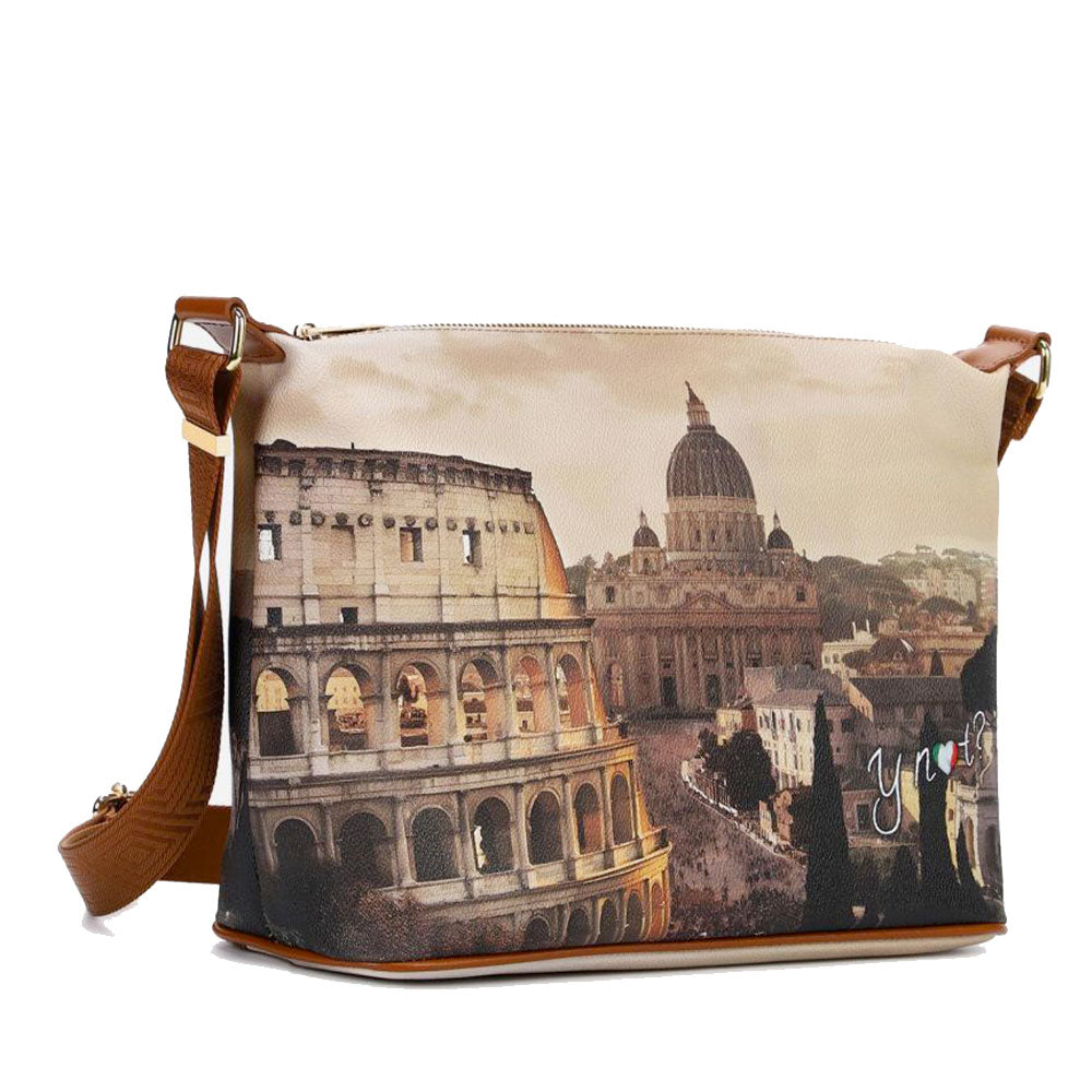 Borsa Donna Y NOT Hobo Easy Large a Tracolla YES-607 Jubilee