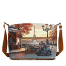 Damen-Hobo-Tasche Easy Large mit Umhängeriemen Y NOT YES-607 Kisses From Paris