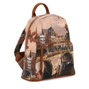 Y NOT Damenrucksack mit Außentasche YES-615 Autumn River