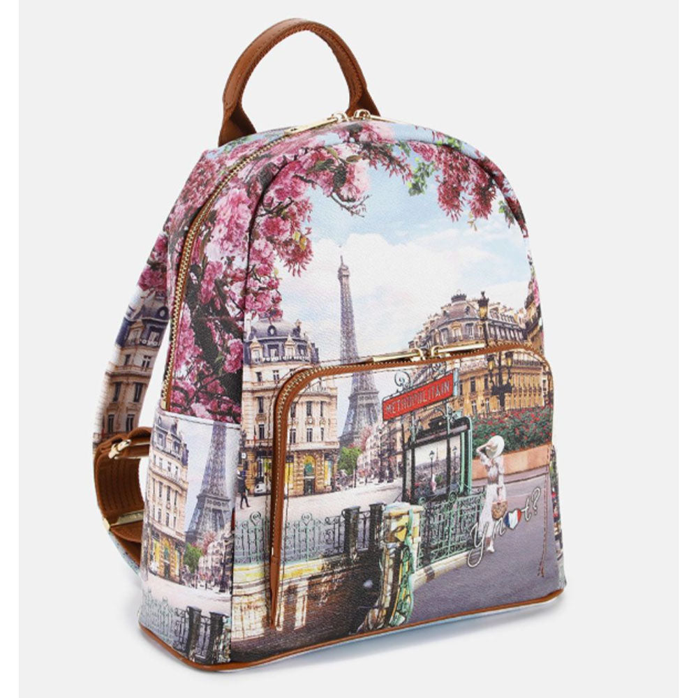 Zaino Donna Y NOT con Tasca Esterna YES-615 Emily in Paris