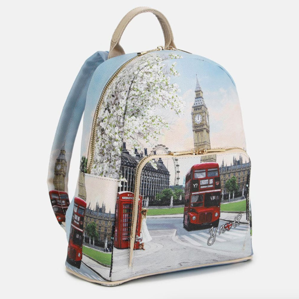 Zaino Donna Y NOT con Tasca Esterna YES-615 London