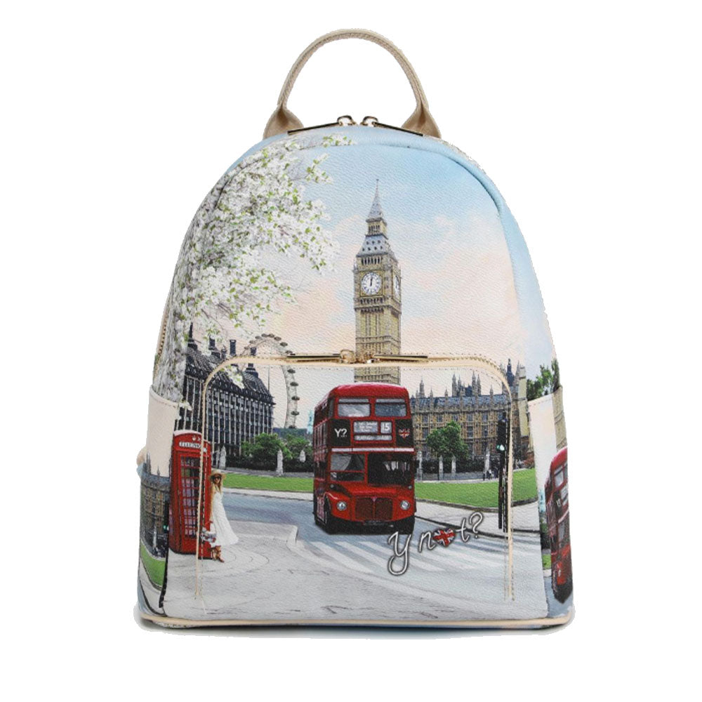 Zaino Donna Y NOT con Tasca Esterna YES-615 London