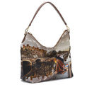 Y NOT Damen Hobo Schultertasche YES-618 Autumn in Holland