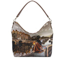 Y NOT Damen Hobo Schultertasche YES-618 Autumn in Holland
