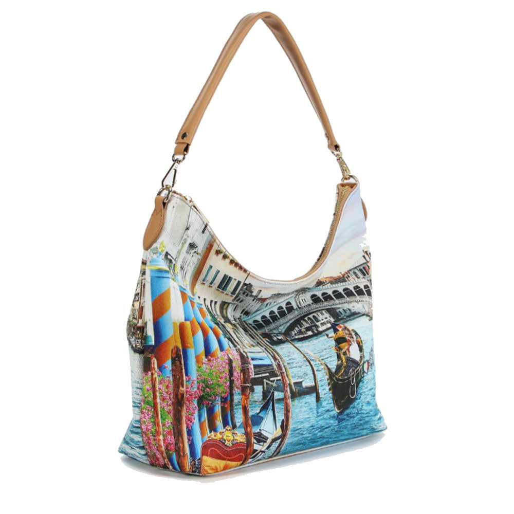 Borsa Donna Y NOT Hobo a Spalla YES-618 Dream in Venice