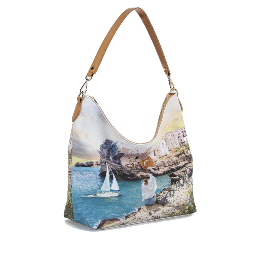 Borsa Donna Y NOT Hobo a Spalla YES-618 Polignano Coast
