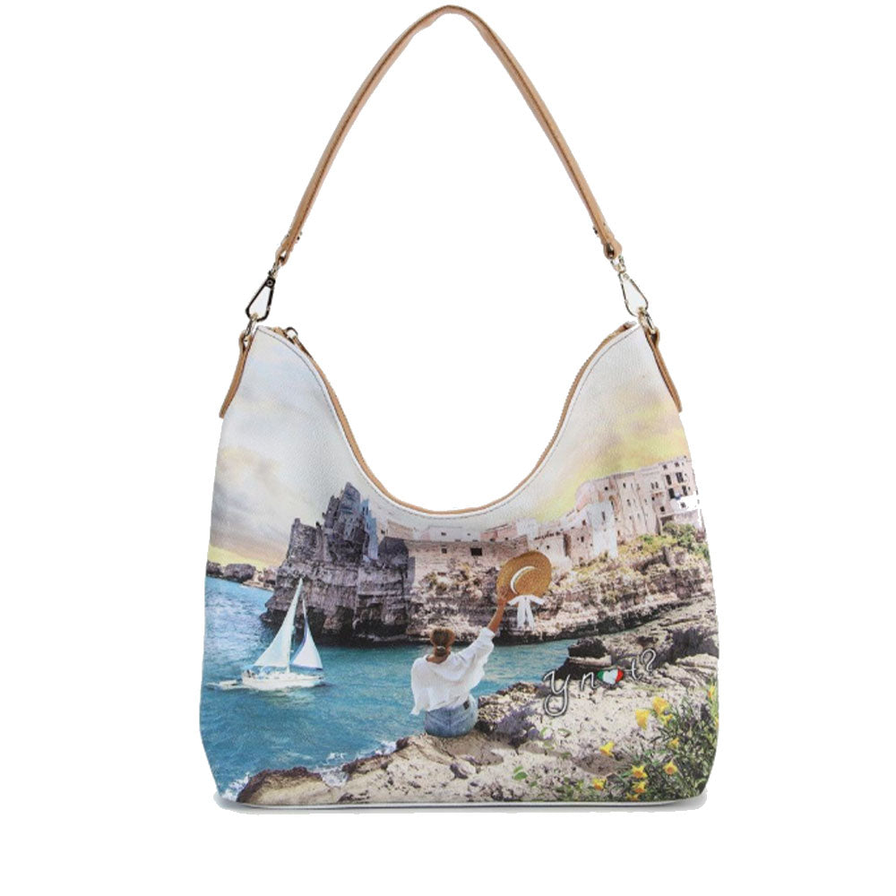 Borsa Donna Y NOT Hobo a Spalla YES-618 Polignano Coast