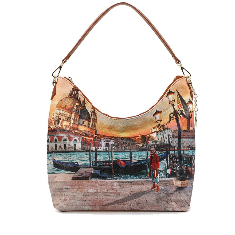 Borsa Donna Y NOT Hobo a Spalla YES-618 Venice Sunset