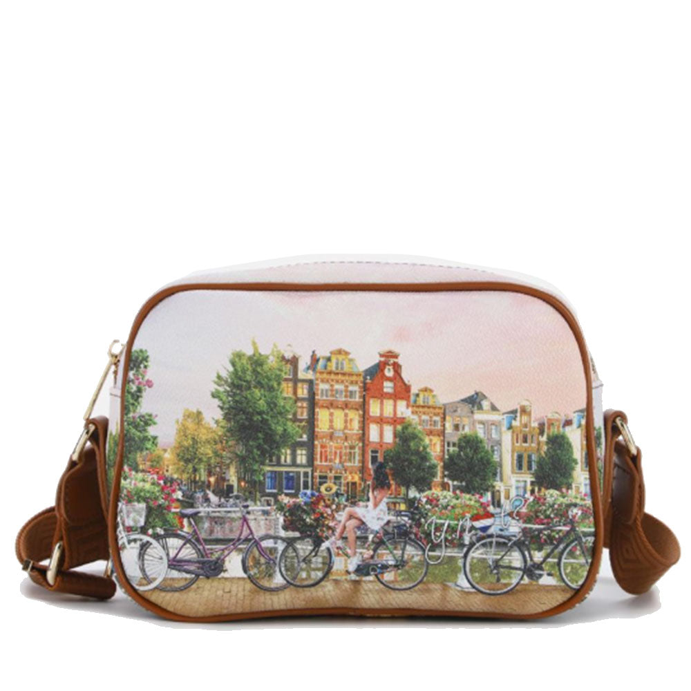 Borsa Donna a Tracolla Y NOT YES-620 Flower River