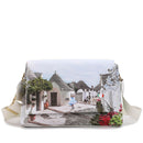 Damen Umhängetasche mit Klappe Y NOT YES-621 Alice in Trulli
