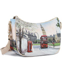 Y NOT YES-628 Damen Hobo Bag mit London Print