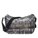 Borsa Donna Hobo Bag a Tracolla Y NOT YES-628 Stampa Mirror