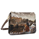 Borsa Donna a Spalla Y NOT YES-630 Stampa Autumn In Holland