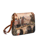 Borsa Donna a Spalla Y NOT YES-630 Stampa Autumn River