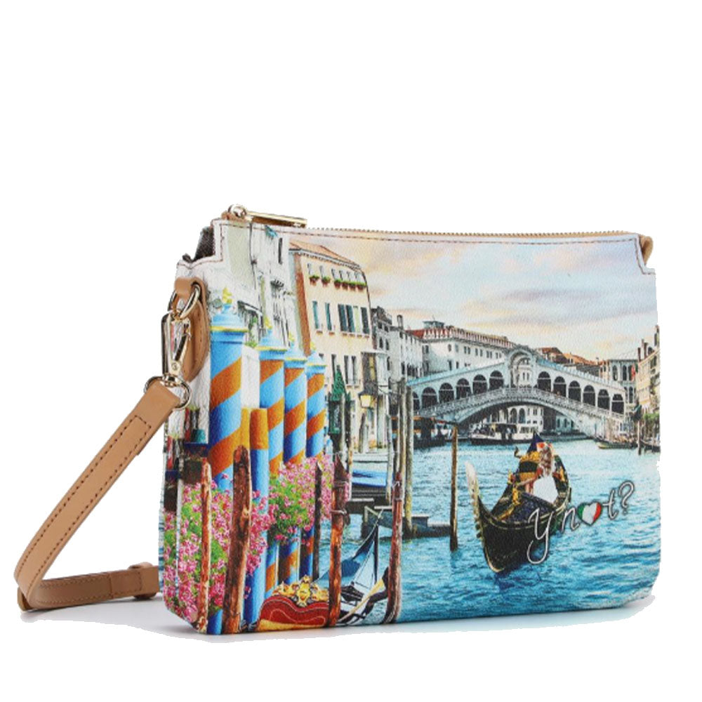 Borsa Donna a Tracolla Y NOT YES-630 Stampa Dream in Venice