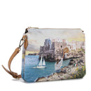 Y NOT YES-630 Polignano Coast Print Damen-Umhängetasche