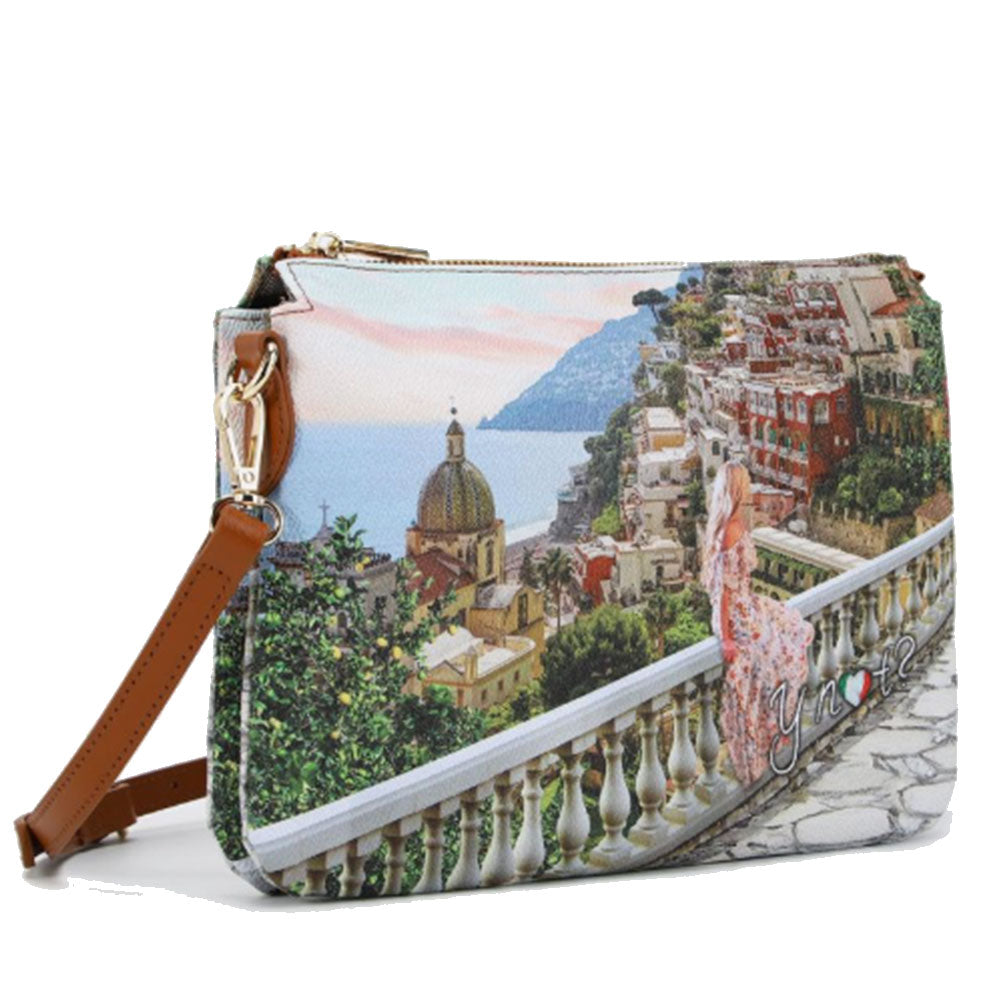 Borsa Donna a Tracolla Y NOT YES-630 Stampa Dreaming Coast