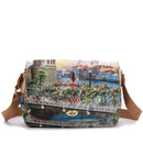 Damen Umhängetasche Y NOT YES-631 Flowery Canal Print