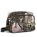 Borsa Donna a Tracolla Y NOT YES-331 stampa Amsterdam Bridge