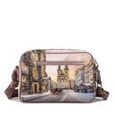 Borsa Donna a Tracolla Y NOT YES-331 stampa Astro Clock