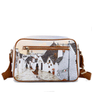 Borsa Donna a Tracolla Y NOT YES-331 stampa Fall in Alberobello
