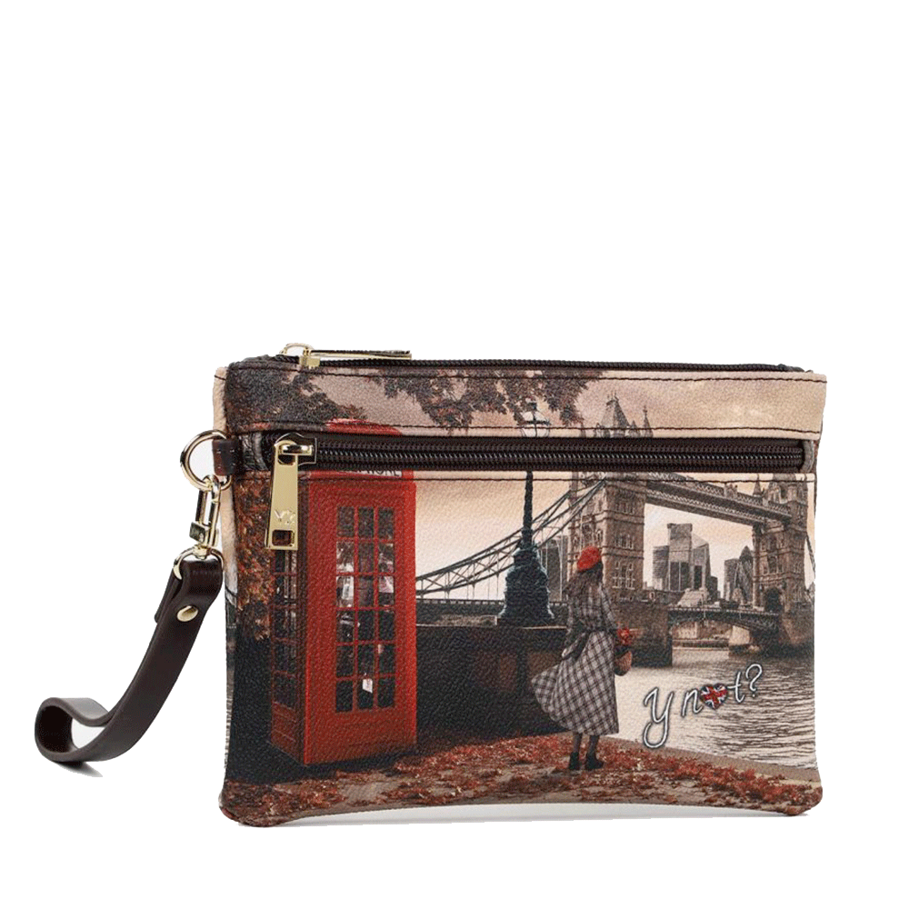 Pochette Media Donna con Zip Y NOT YES-343 London Bridge