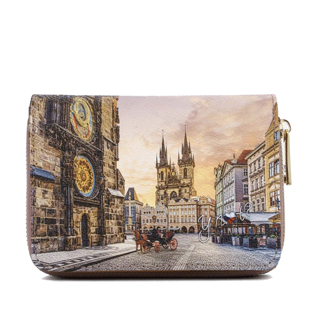 Portafoglio Donna Piccolo Y NOT YES-362 Stampa Astro Clock