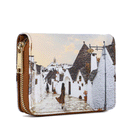 Portafoglio Donna Piccolo Y NOT YES-362 Stampa Fall In Alberobello