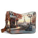 Borsa Donna Y NOT con Tracolla Regolabile linea YES-370 Kisses From Paris
